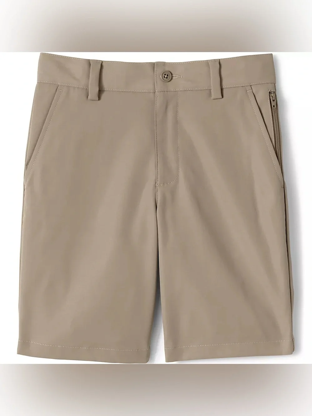 Boys Size 14 Husky Active Chino Shorts School Uniform